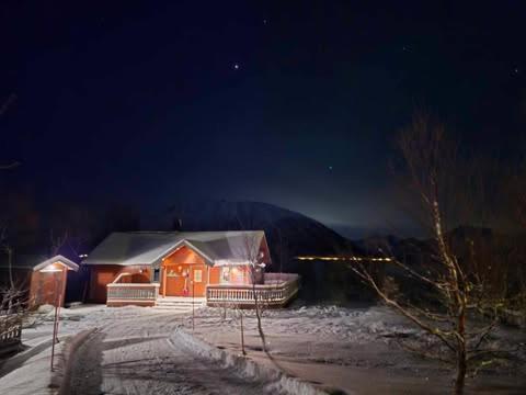 Lykkebo, Skjoldehamnveien 1151, Nygard, Andoy Villa Risoyhamn Buitenkant foto